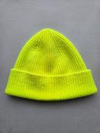Le Bonnet - Beanie (Lambswool) - Flourescent Yellow