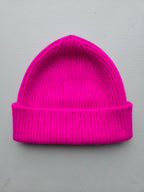 Le Bonnet - Beanie (Lambswool) - Poppy Pink