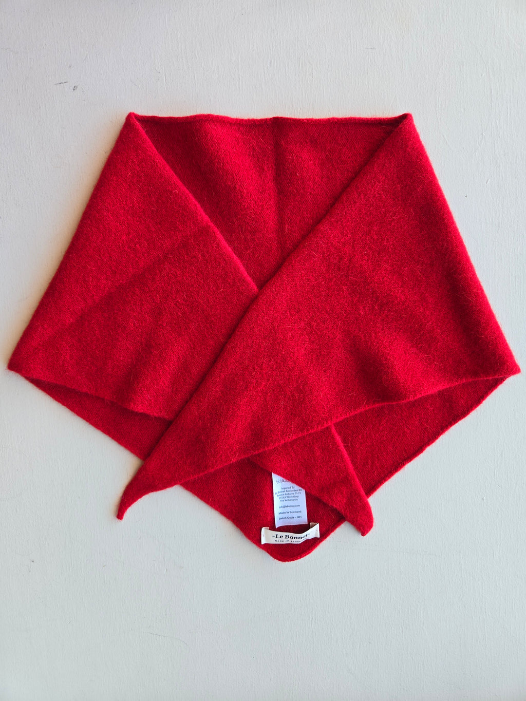 Le Bonnet - Bandana (Lambswool) - Framboise