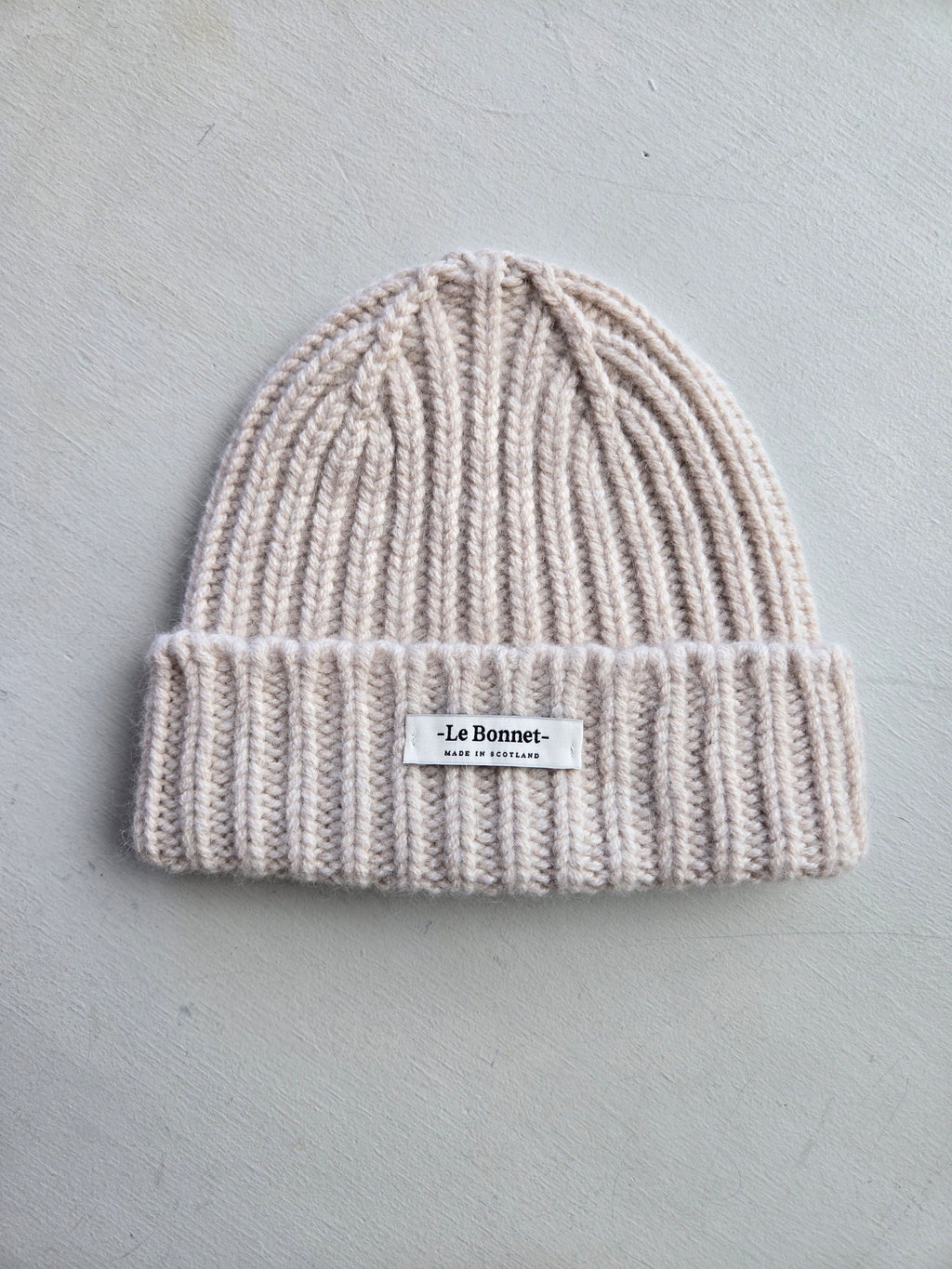 Le Logo Beanie (Lambswool) - Ivory