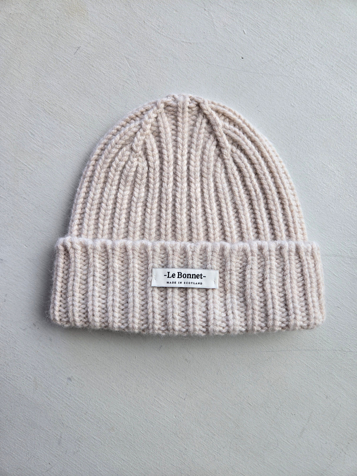 Le Logo Beanie (Lambswool) - Ivory