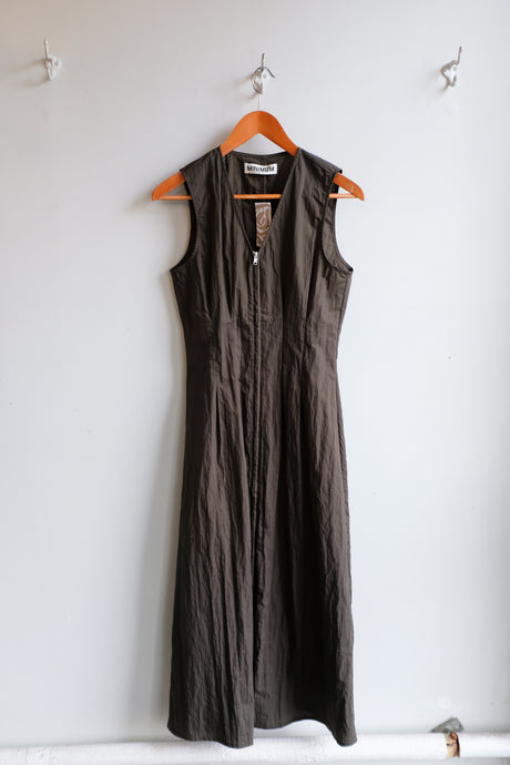 Minimum - Casey Dress - Black Ink -flat front