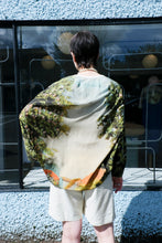 Load image into Gallery viewer, Anntian - Silk Sweatshirt Wide - Print F - back

