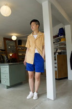 Load image into Gallery viewer, A unisex beach short made from a cotton terry cloth fabric.
