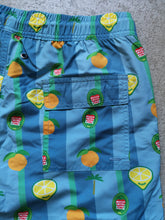 Load image into Gallery viewer, Nikben Classic Swim Shorts - Tutti Frutti - back pocket closeup
