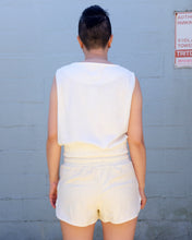 Load image into Gallery viewer, Nikben - Terry Low Shorts - Off white - back
