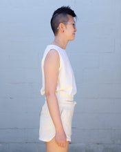 Load image into Gallery viewer, Nikben - Terry Low Shorts - Off white - side
