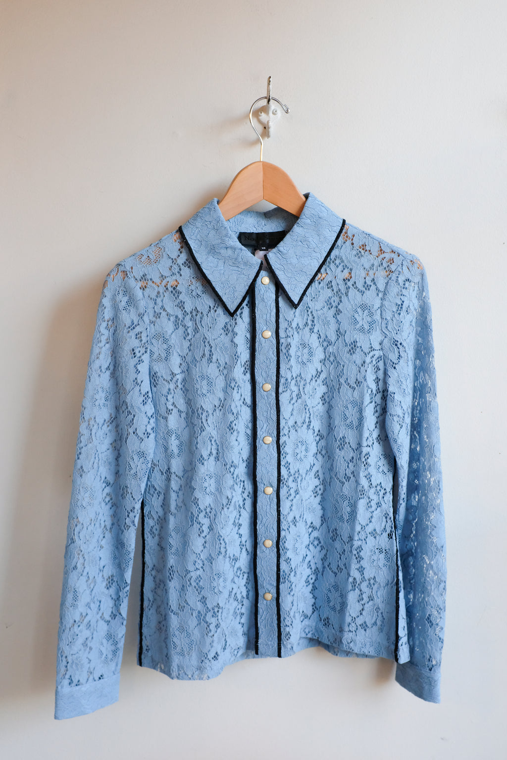 no 6 - Anaise Top - Black - flat front