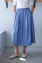 No 6 - Mel Skirt - Eton Stripe - front