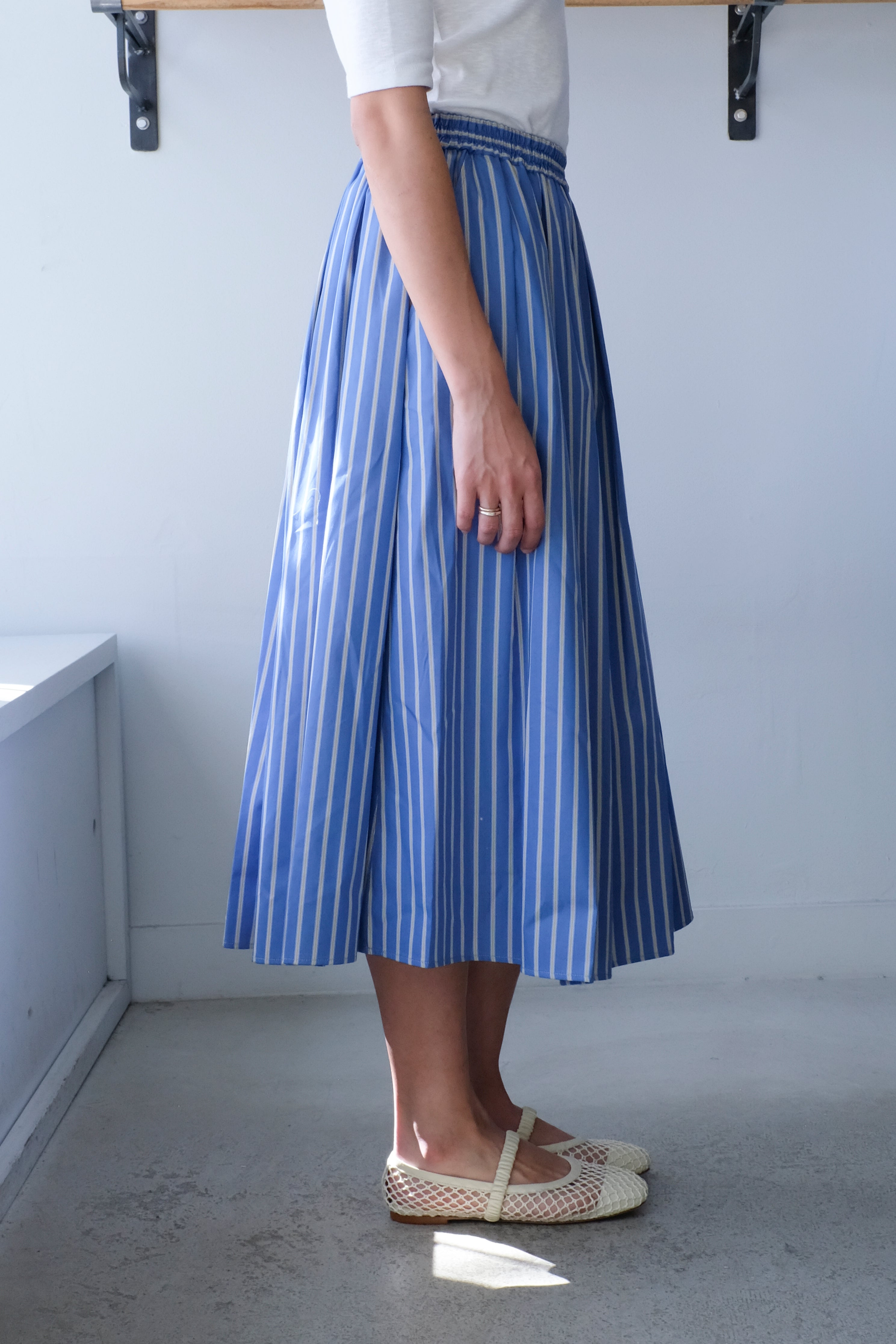 No 6 - Mel Skirt - Eton Stripe -side