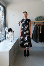 Rochelle Dress - Black Rose