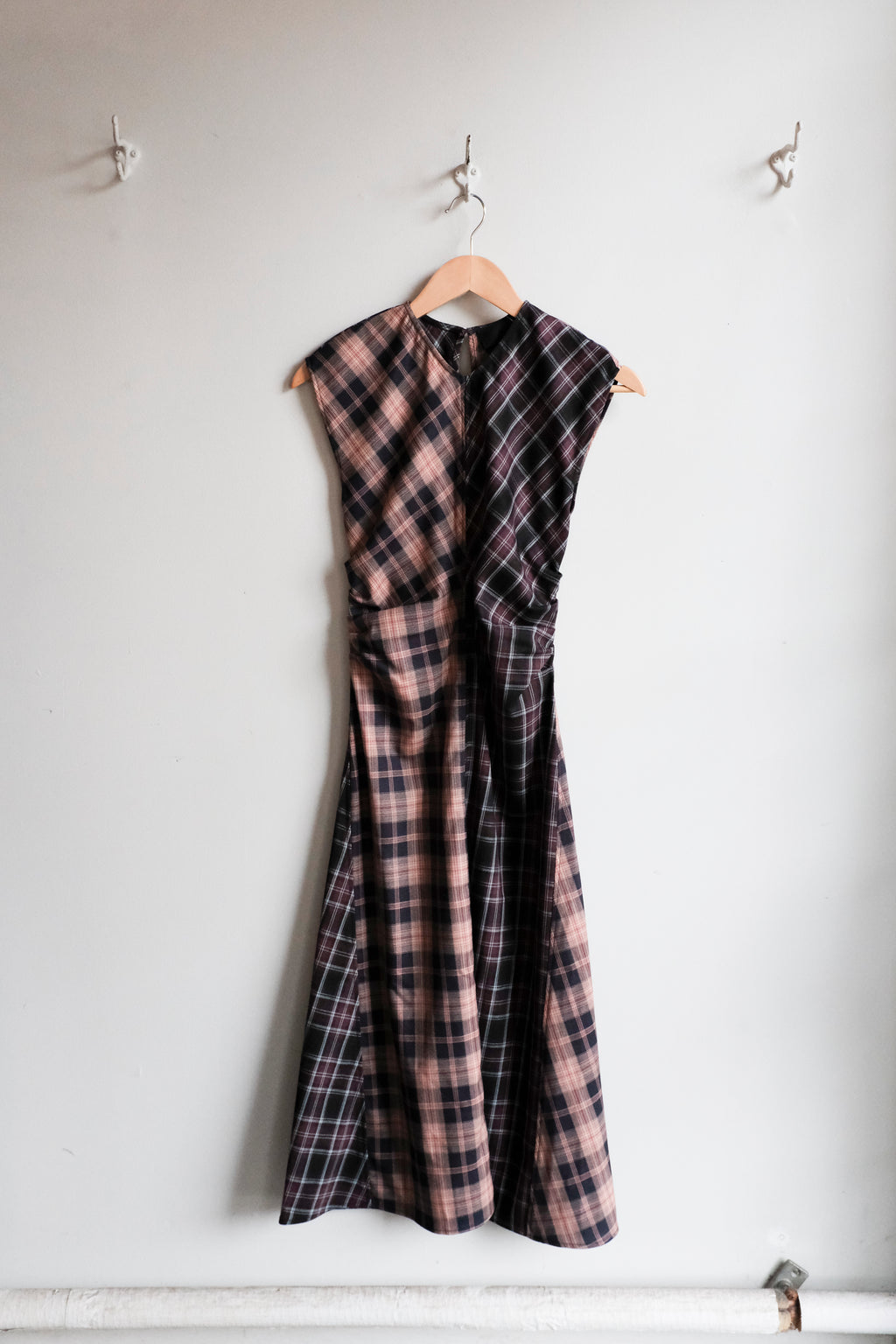 Rochelle Dress - Plum/Pink Plaid