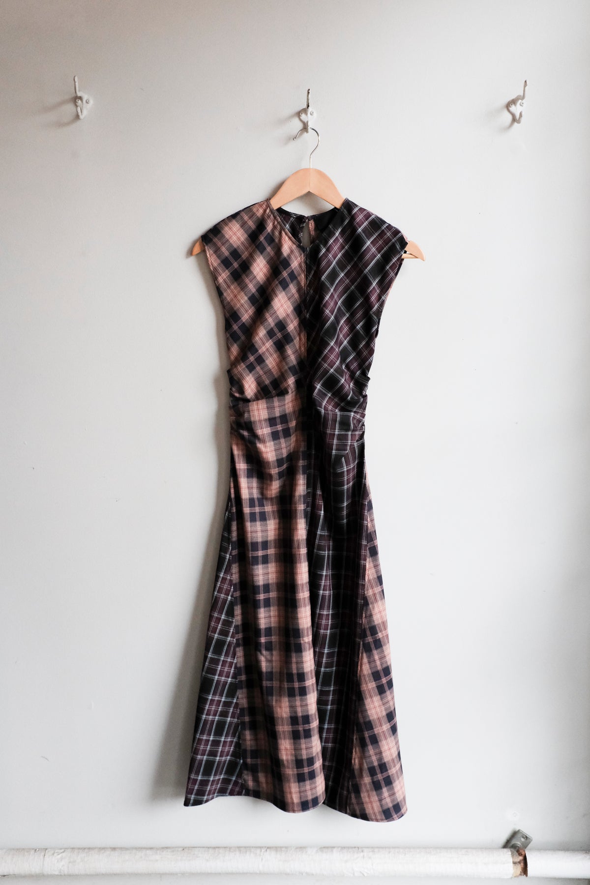 Rochelle Dress - Plum/Pink Plaid
