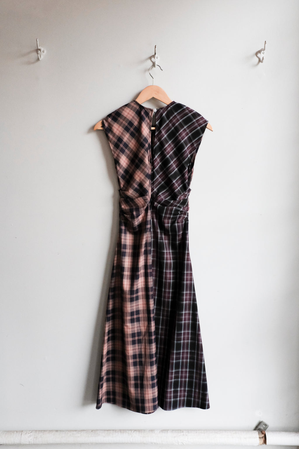 Rochelle Dress - Plum/Pink Plaid