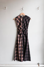 Rochelle Dress - Plum/Pink Plaid