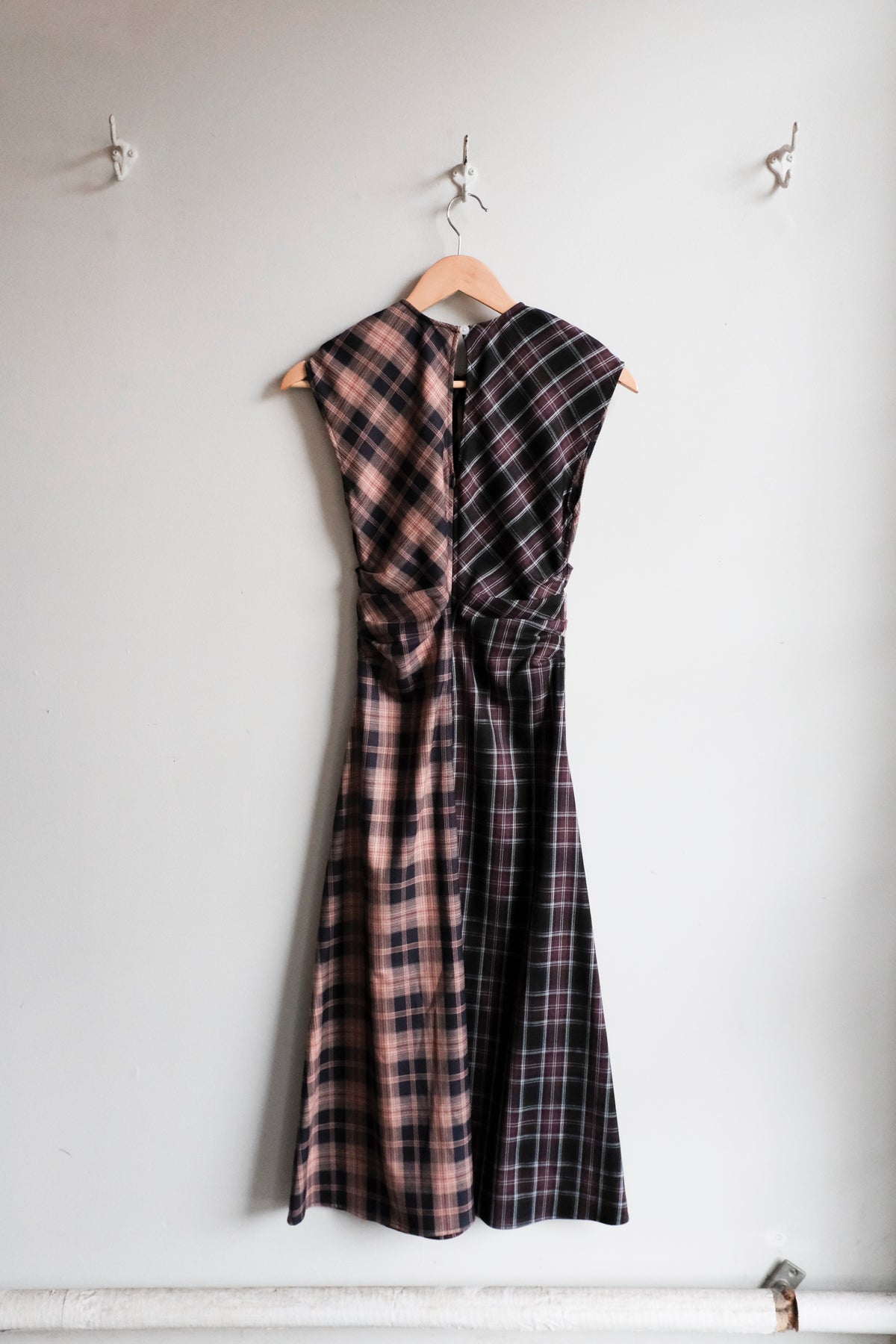 Rochelle Dress - Plum/Pink Plaid