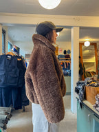 No 6 - Wicke Reversible Bomber - Chocolate - side