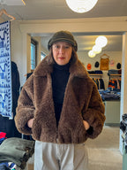 No 6 - Wicke Reversible Bomber - Chocolate - front