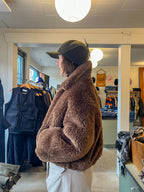 No 6 - Wicke Reversible Bomber - Chocolate - side