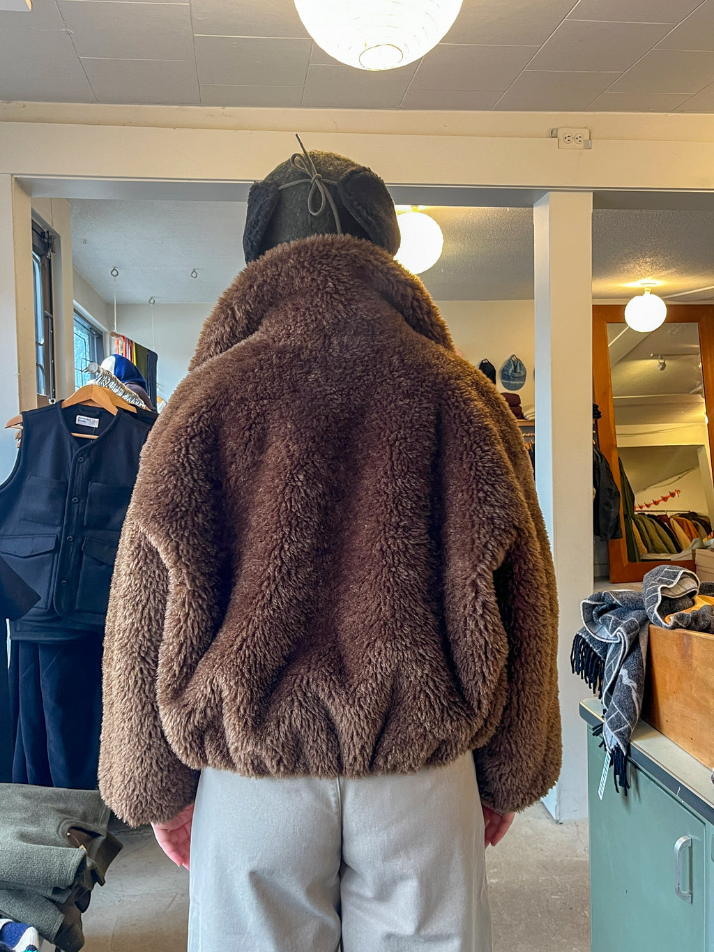 No 6 - Wicke Reversible Bomber - Chocolate - back