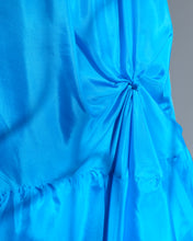 Load image into Gallery viewer, no.6 - Clair Dress - Blue Silk - detail
