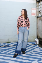 B-sides - Reworked Slouch - Vintage Indigo/Van Blue - front