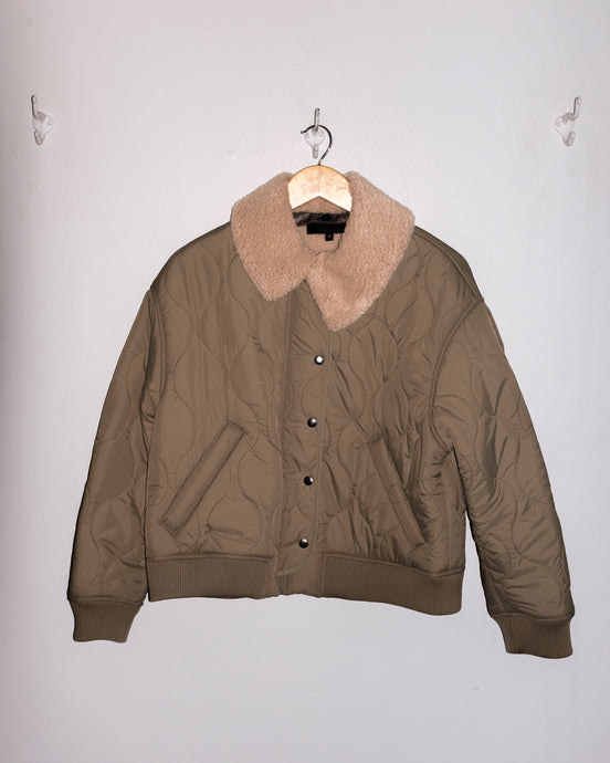No.6 - Landmark Jacket - Army - flat front