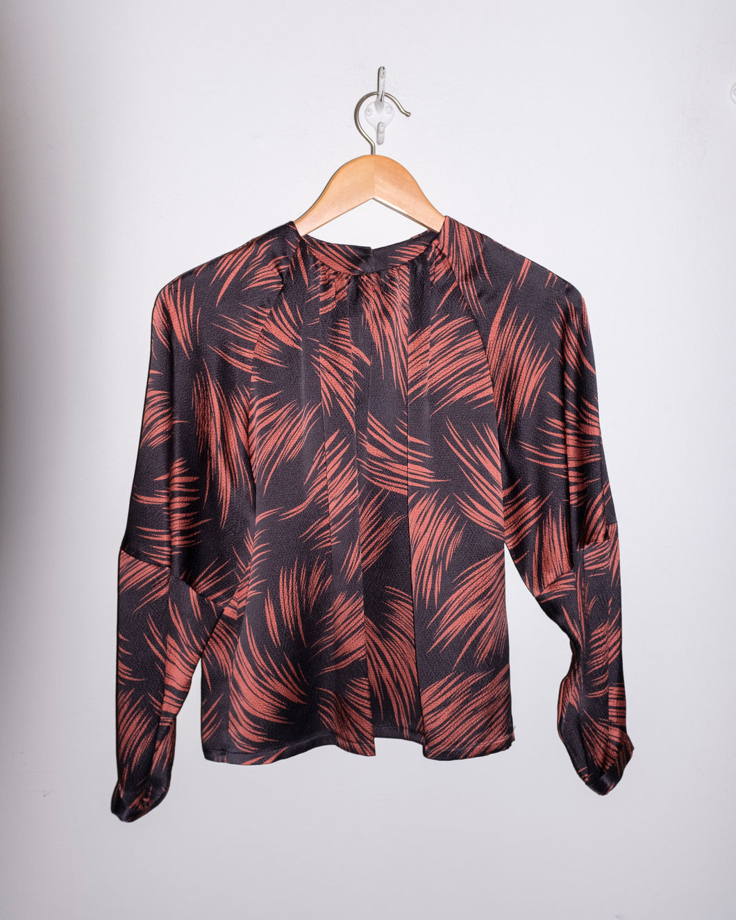 No.6 - Maia Long Sleeve Top - Copper Sparks - front
