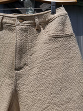 Load image into Gallery viewer, Old Fashioned Standards - Chevron Shorts - front close-up of details and fabric
