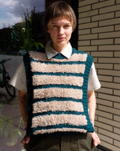 Load image into Gallery viewer, Henrik Vibskov - Fringe Knit Vest - Fringe Multi Stripes - front
