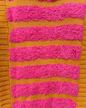 Load image into Gallery viewer, Henrik Vibskov - Fringe Knit Vest - Fringe Multi Stripes - pink side detail
