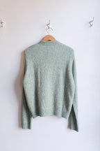 Oliver Spencer - Caradale Cardigan - Green (Brady) - flat back
