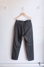 Oliver Spencer - Fishtail Trousers - Charcoal (Westerman) - flat detail