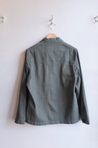Oliver Spencer -Kennard Jacket - Green (Hester) - flat back
