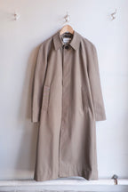 Oliver Spencer - Lothian Coat - Khaki (Marling)- flat front