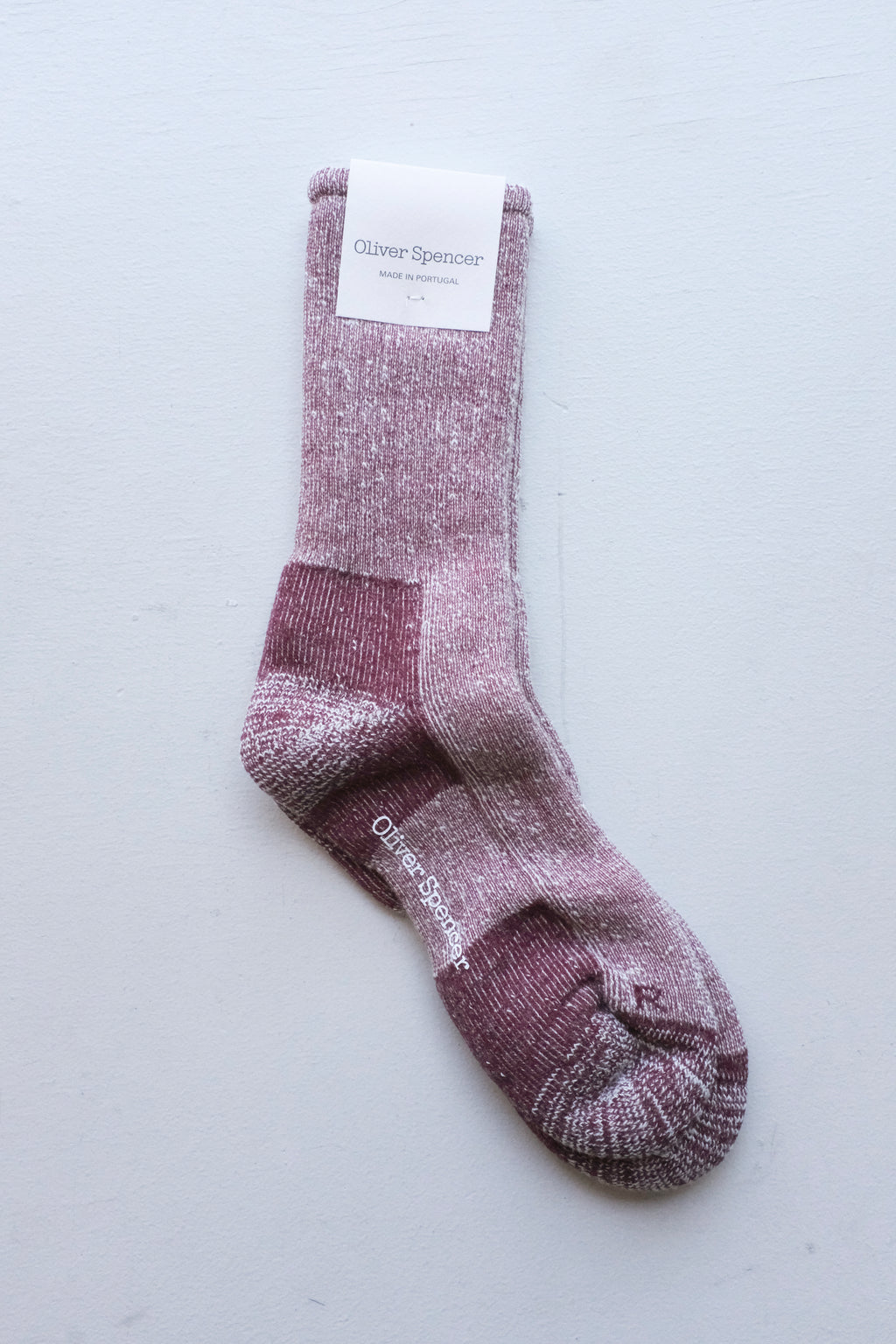 Oliver Spencer - Miura Socks - wine red