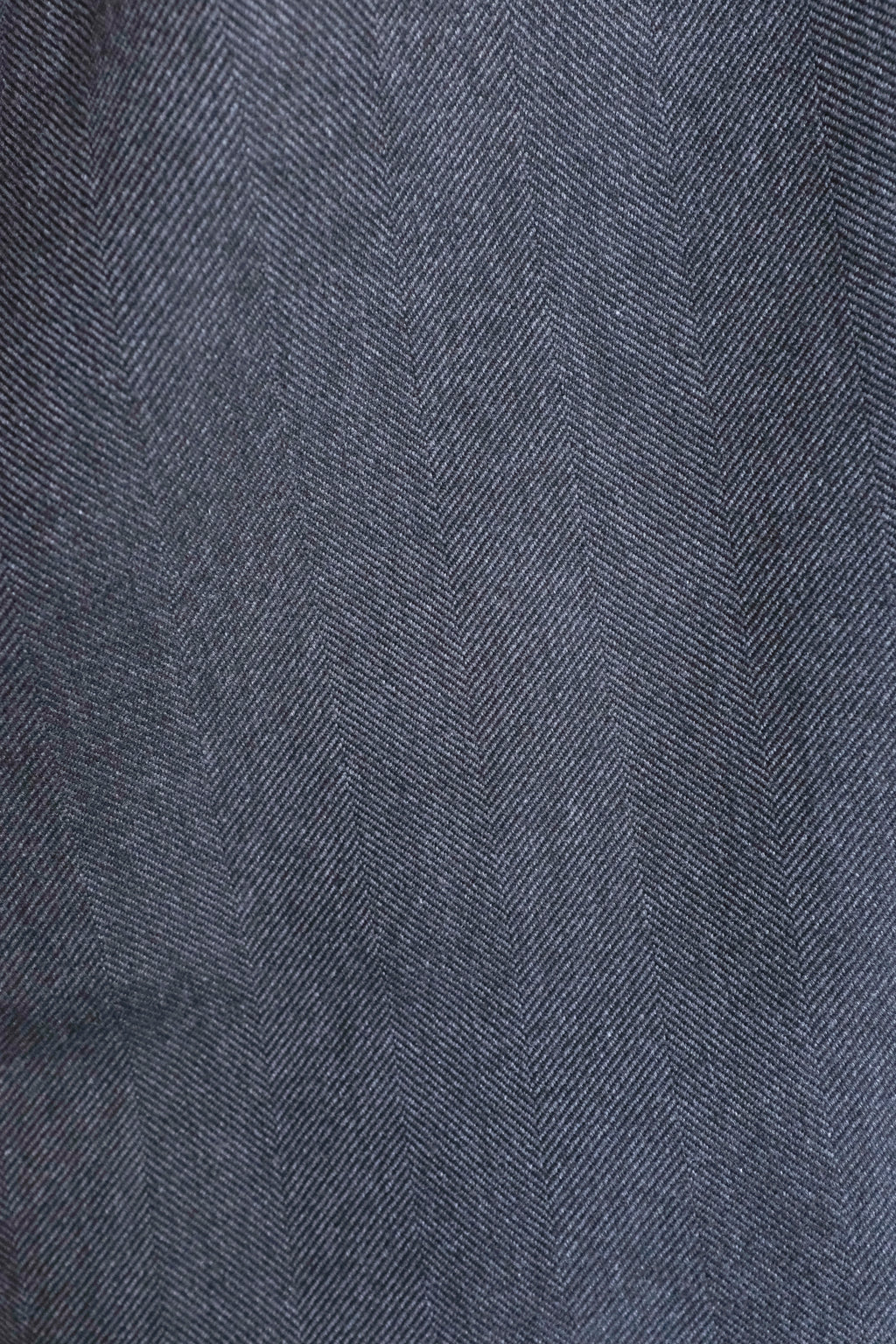 Oliver Spencer - Morton Pleated Trousers - Charcoal (Westerman) - flat detail