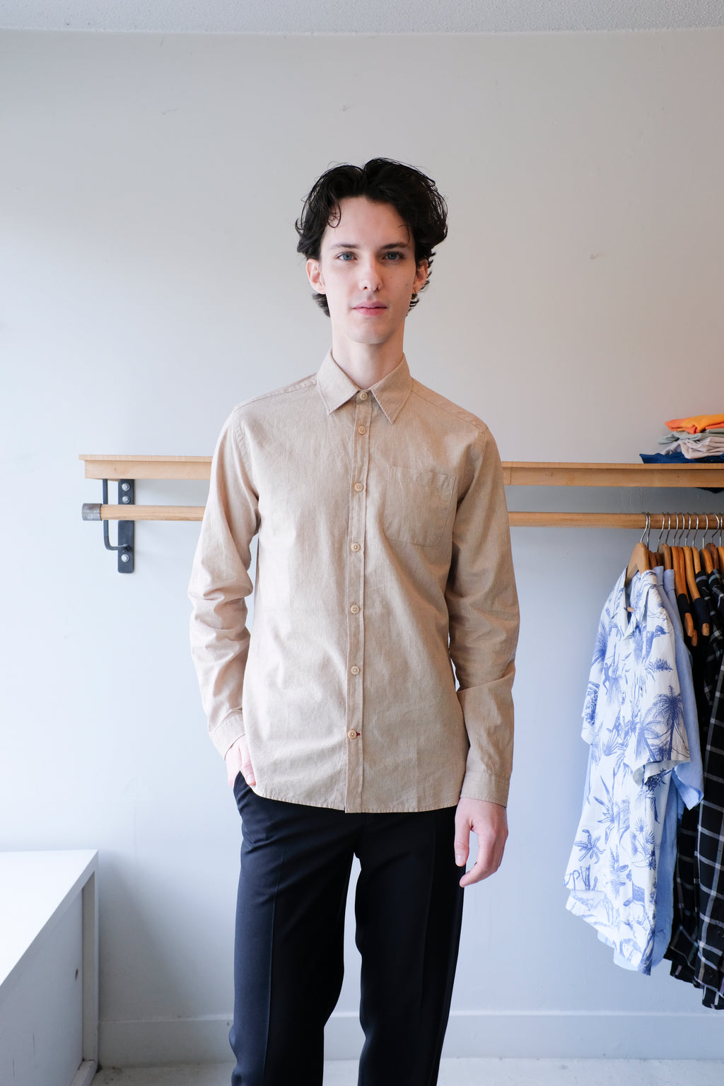 New York Special Shirt - Beige (Howell)
