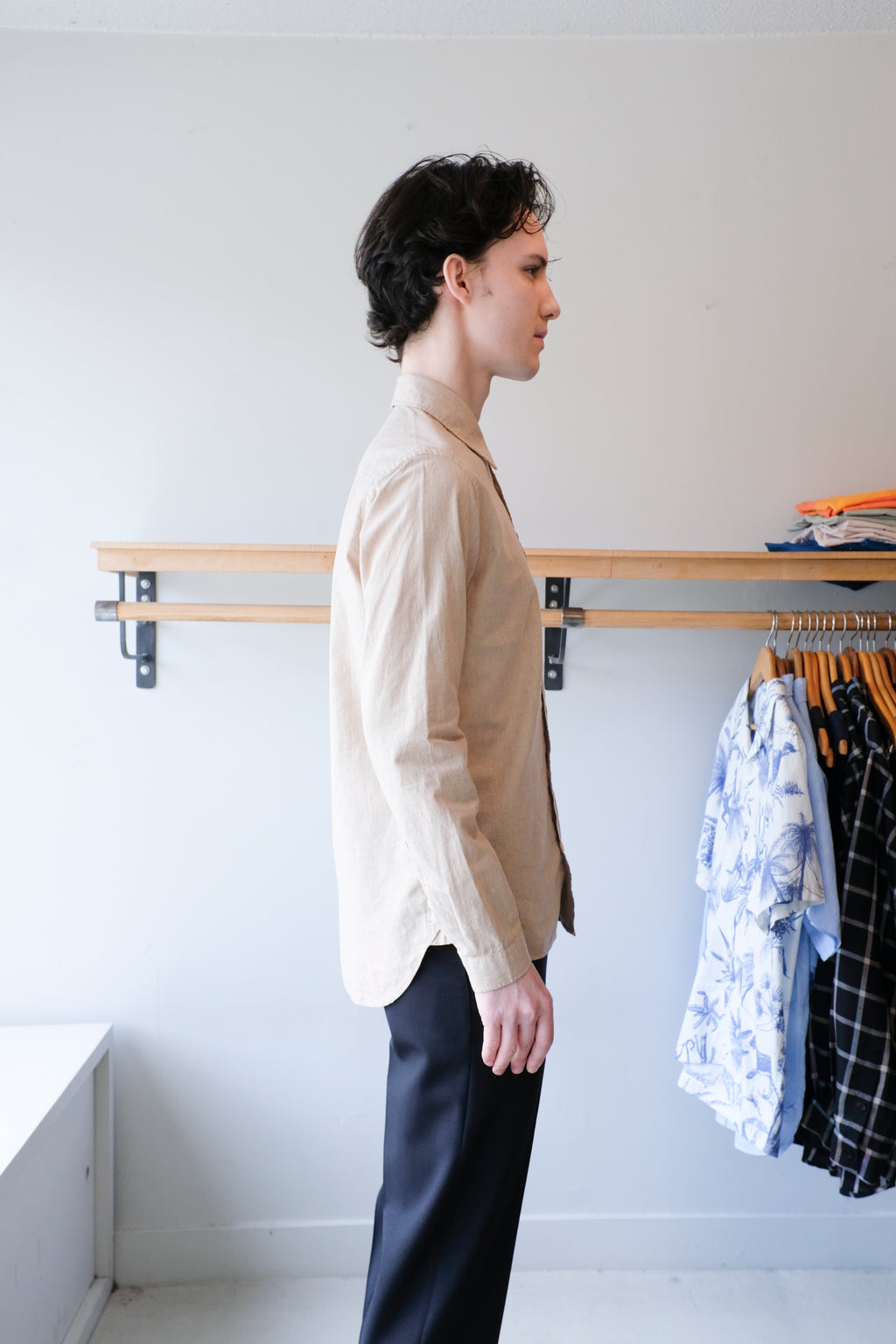New York Special Shirt - Beige (Howell)
