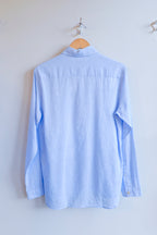 Oliver Spencer - New York Special Shirt - Blue (Perkins) - flat back