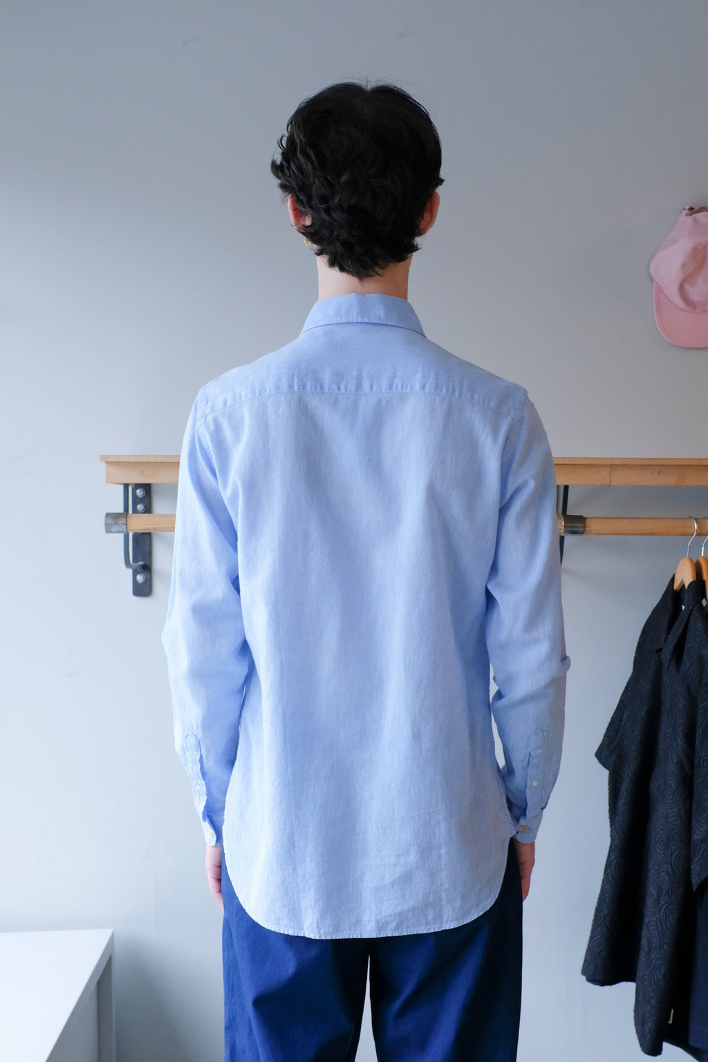 Oliver Spencer - New York Special Shirt - Blue (Perkins) - back