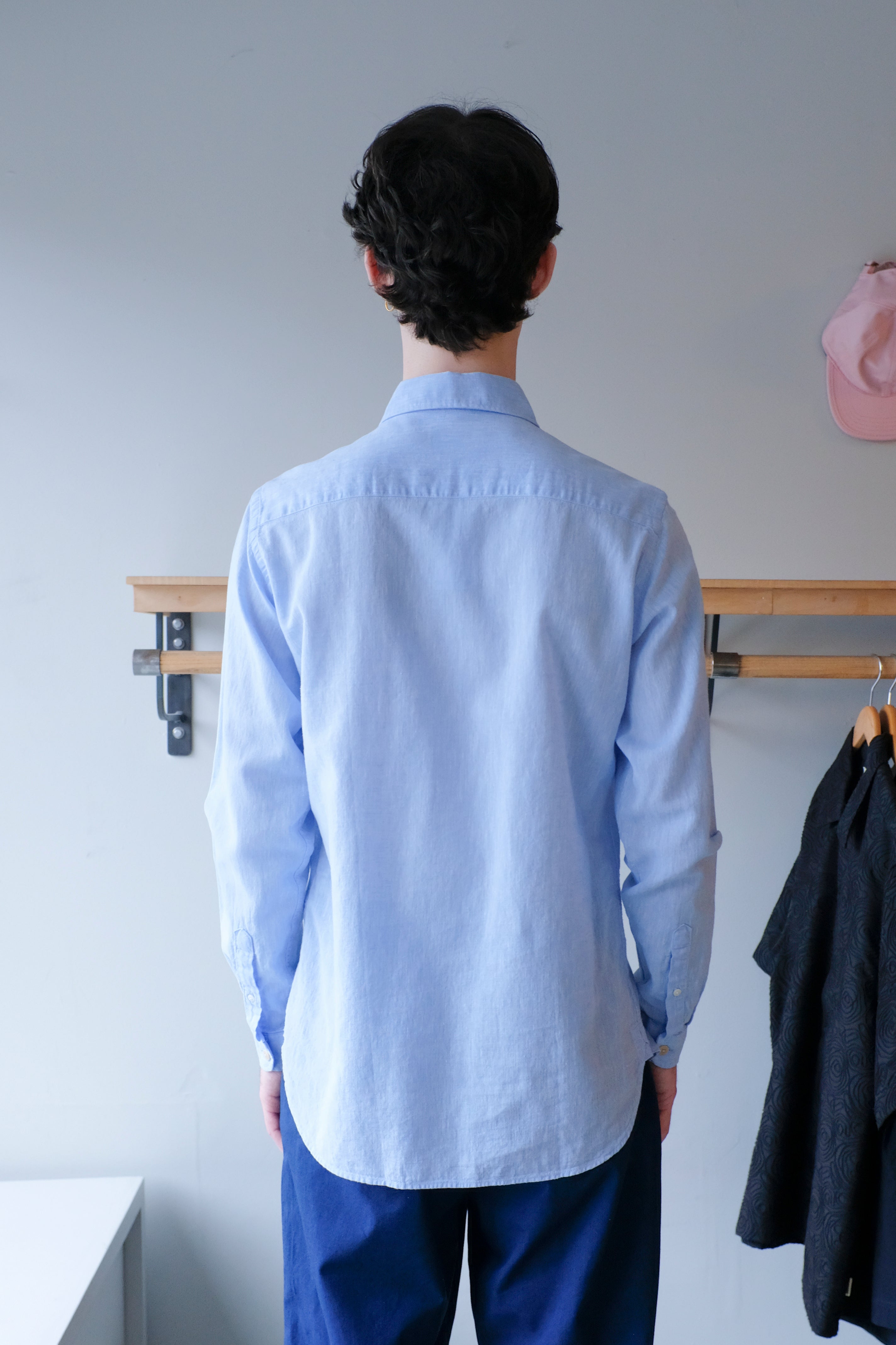 Oliver Spencer - New York Special Shirt - Blue (Perkins) - back