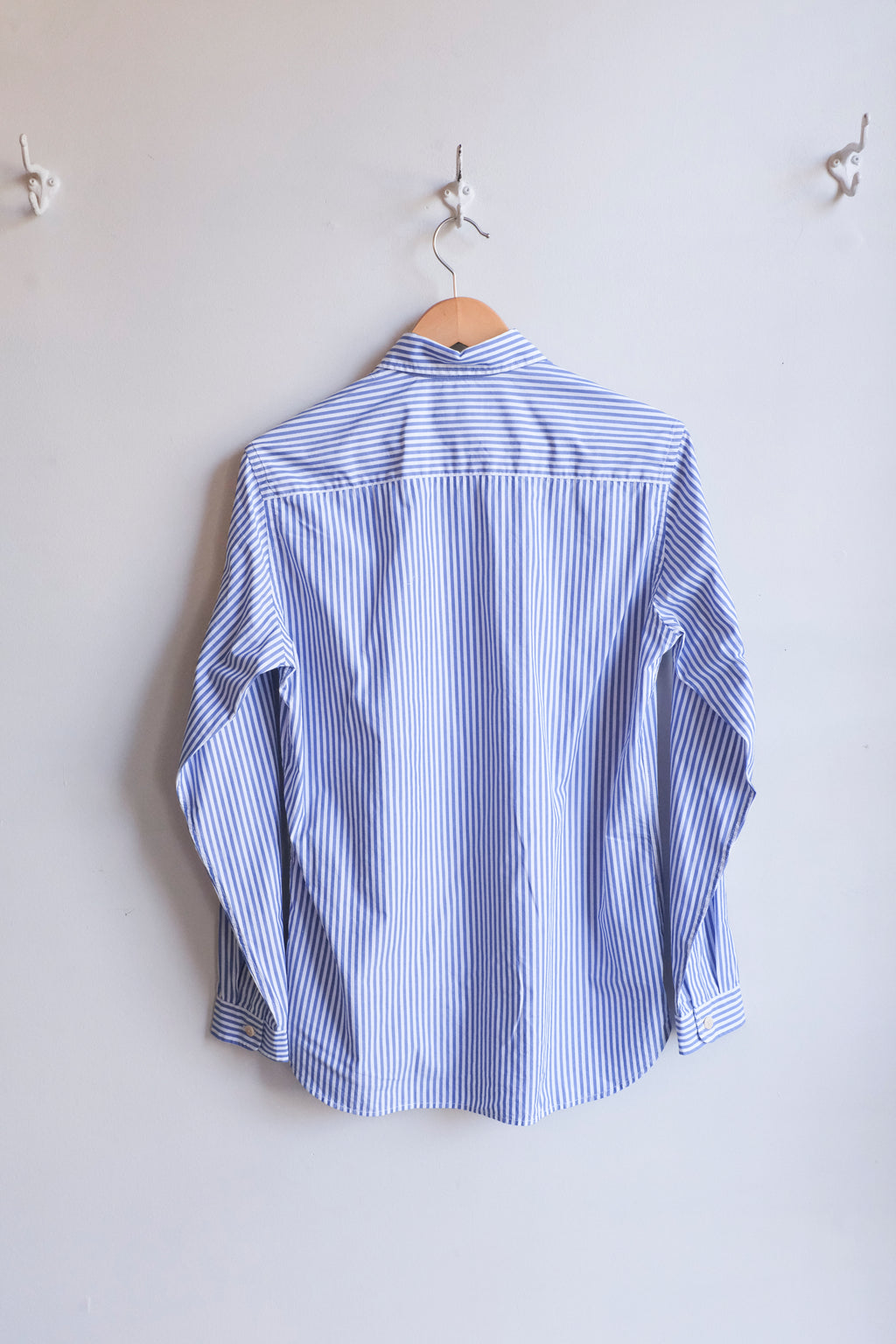 Oliver Spencer - New York Special Shirt - Blue (Terrence) - flat back