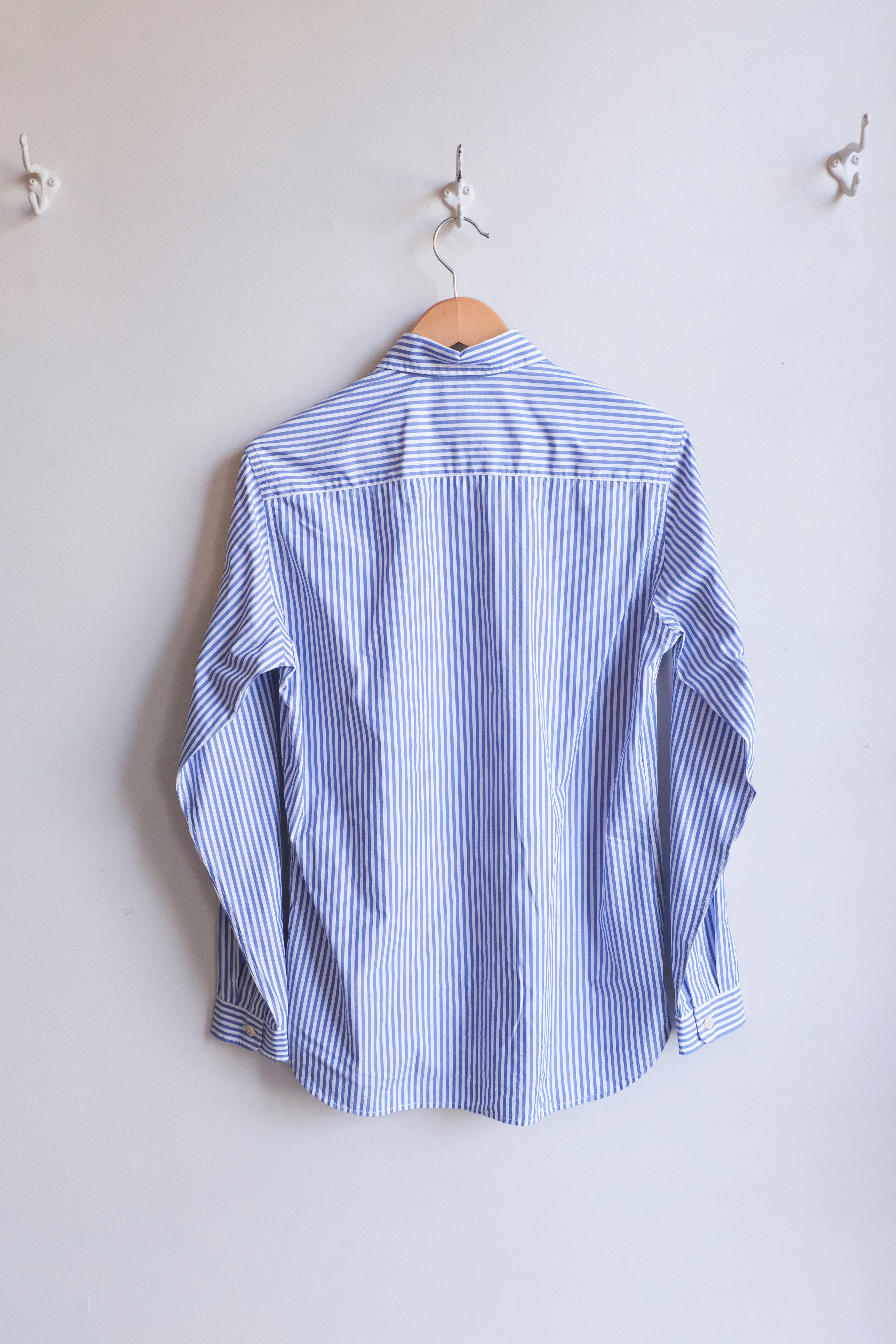 Oliver Spencer - New York Special Shirt - Blue (Terrence) - flat back