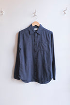 Oliver Spencer - New York Special Shirt - Navy (Welford) - flat front