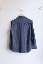 Oliver Spencer - New York Special Shirt - Navy (Welford) - flat back
