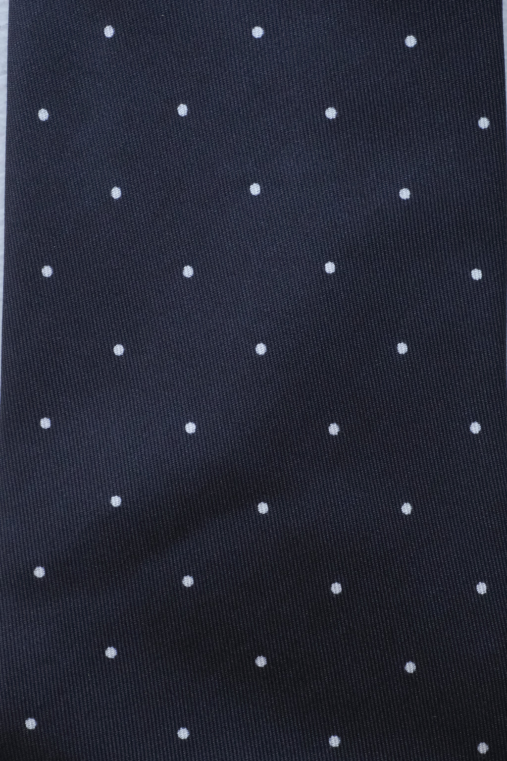 Oliver Spencer - Spot Silk Tie - navy spot