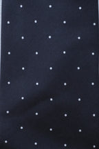 Oliver Spencer - Spot Silk Tie - navy spot