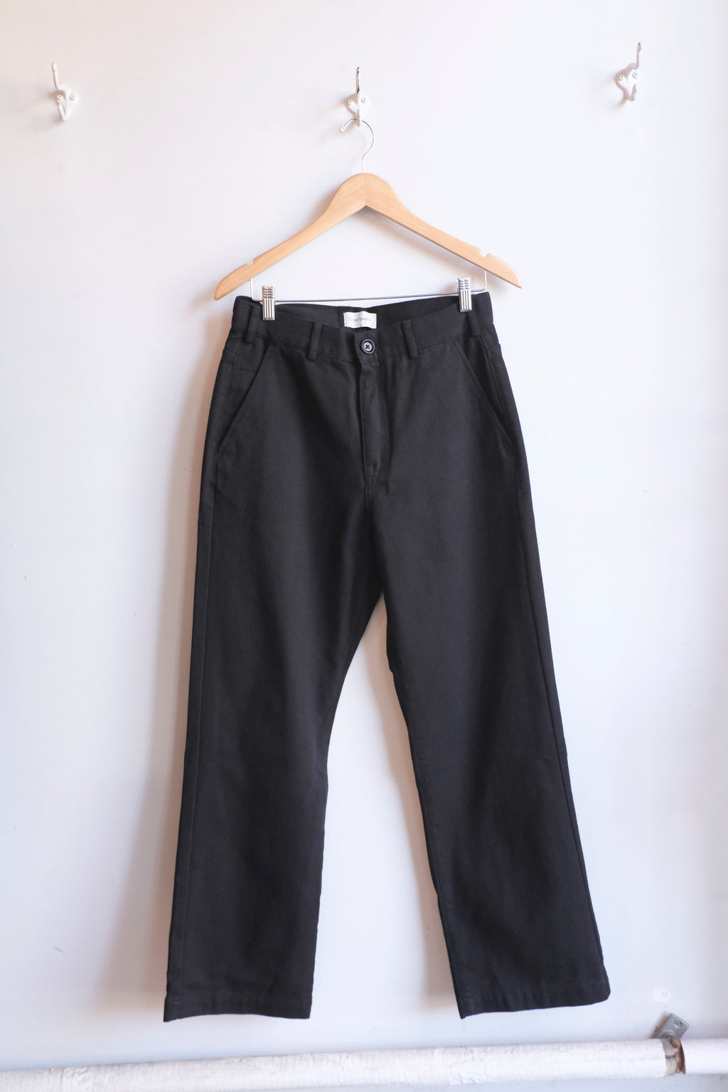 Oliver Spencer - Utility Trousers - Black (Hester)- flat front