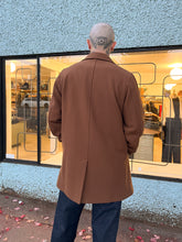 Load image into Gallery viewer, Oliver Spencer - Albion Coat - Tawny Brown (Mosedale) - back
